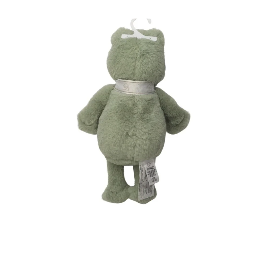 Snug My Best Friend Baby Toddler Plush Frog‎ Sage Green Stuffed Animal Toy NWT